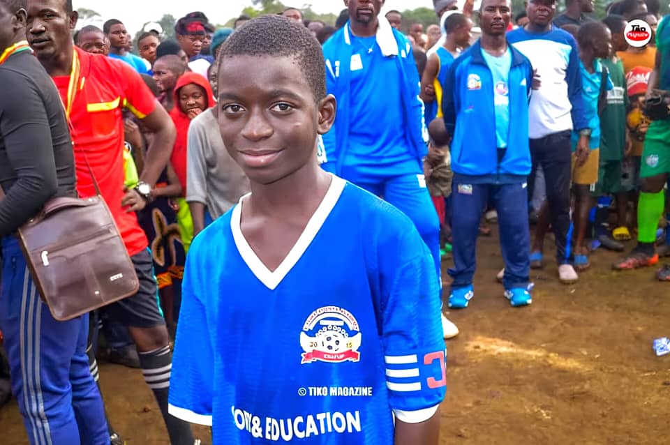 Youth participant at Kelly-Lisa Care Foundation’s sports and education event
